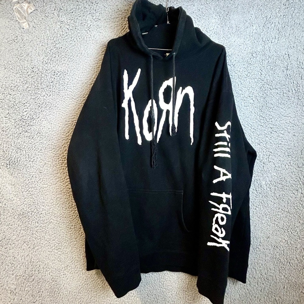 Korn Follow The Leader Hoodie 20 Year Anniversary XXL Nu Metal Sick New World